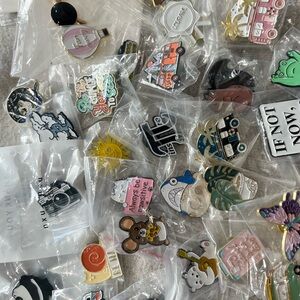 Colorful Kids Enamel Pin Set